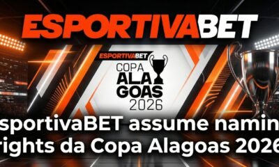 Esportiva Bet acaba de firmar uma parceria histórica com o futebol alagoano, que agora se chama Copa Alagoas EsportivaBet 2026.