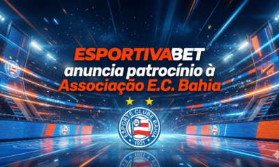EsportivaBet anuncia patrocínio à Associação E.C. Bahia 2026