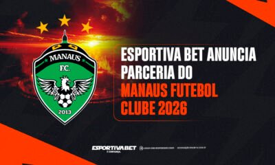 Parceria Esportiva Bet e Manaus FC fortalece futebol regional 2026